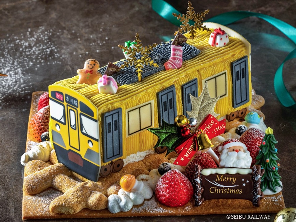 「クリスマストレインケーキ」イメージ
