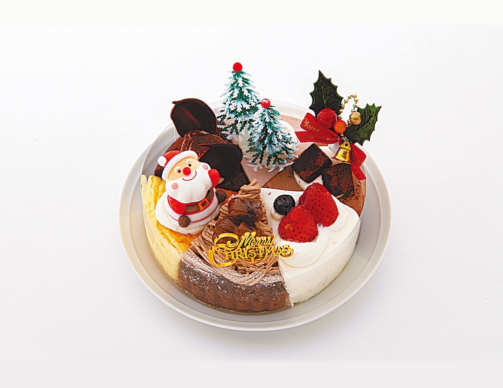 「パティスリーハシモト」の限定24台「アソートクリスマス6種」5,940円