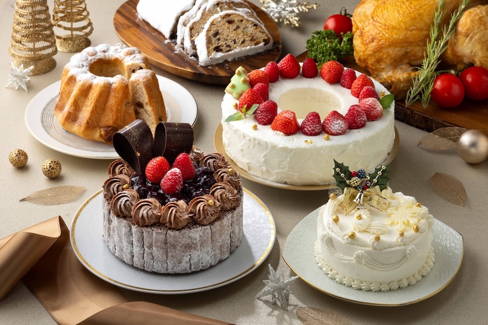 富士屋ホテルの2025年クリスマスケーキのイメージ