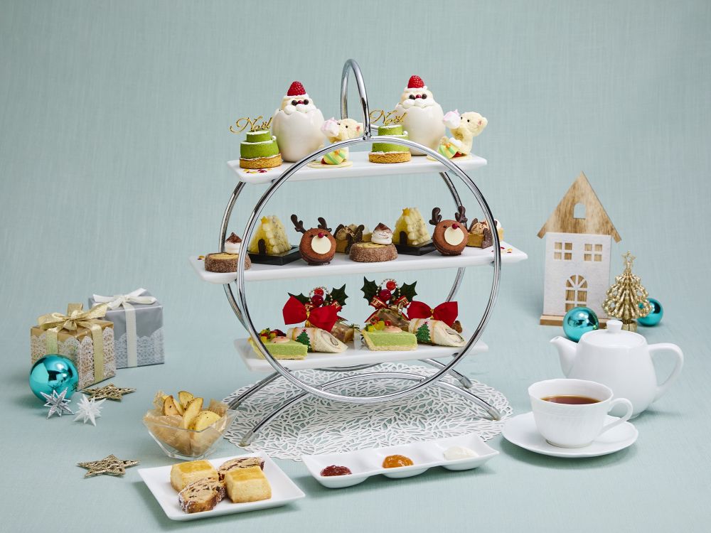 「クリスマスアフタヌーンティー」税込み8,500円（サービス料含む）