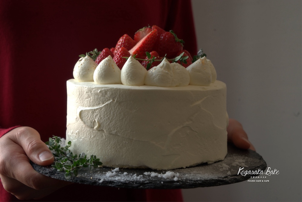 「苺が主役のクリスマスケーキ」イメージ