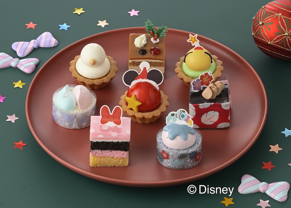 プチケーキアソート 「<ディズニー>クリスマスコレクション(8個入)」イメージ