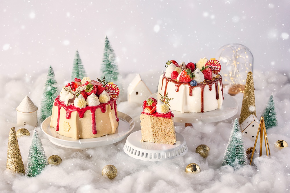 シフォンケーキ専門店「マーサービス」2025年クリスマスケーキのイメージ