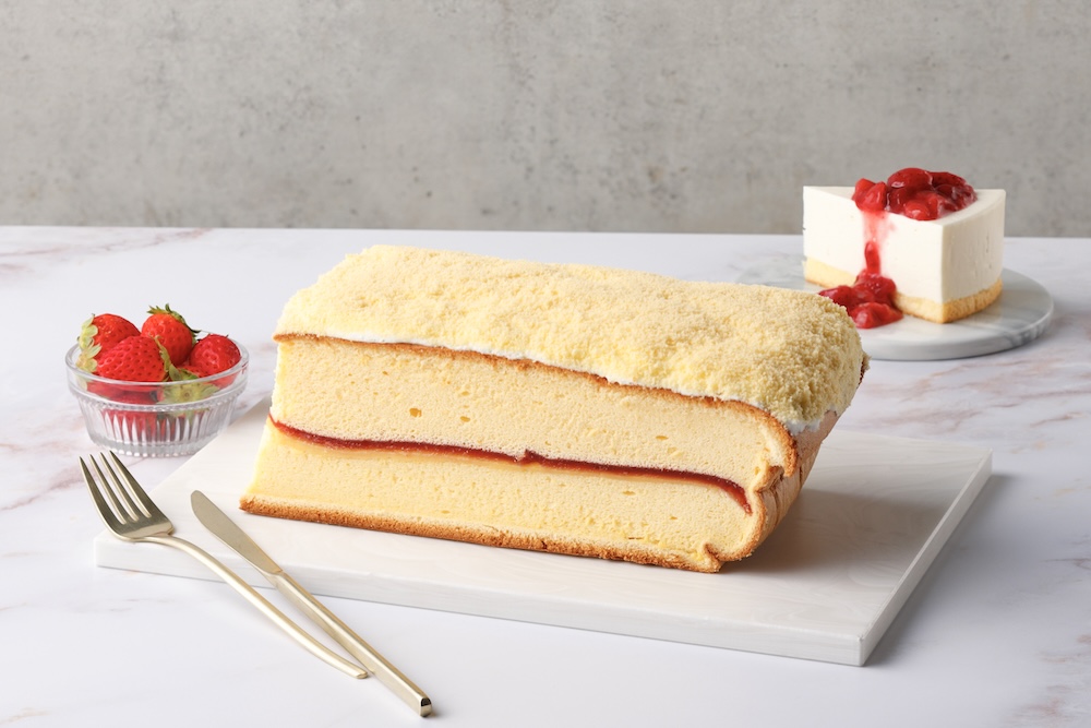 「苺のダブルフロマージュカステラ」イメージ