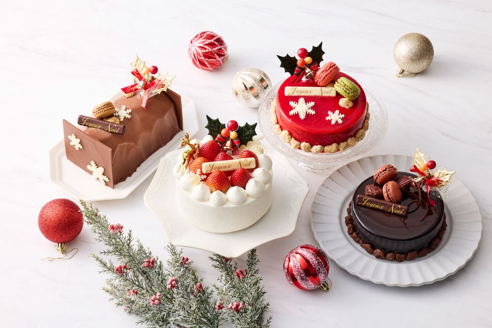 クリスマスケーキ4種のイメージ