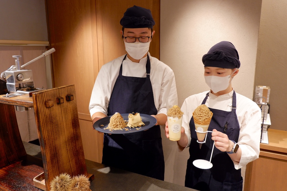 新たに登場するモンブラン商品のイメージ