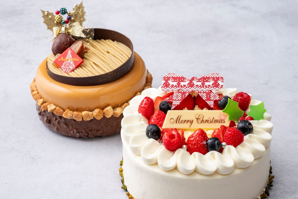 渋谷エクセルホテル東急の2025年クリスマスケーキのイメージ