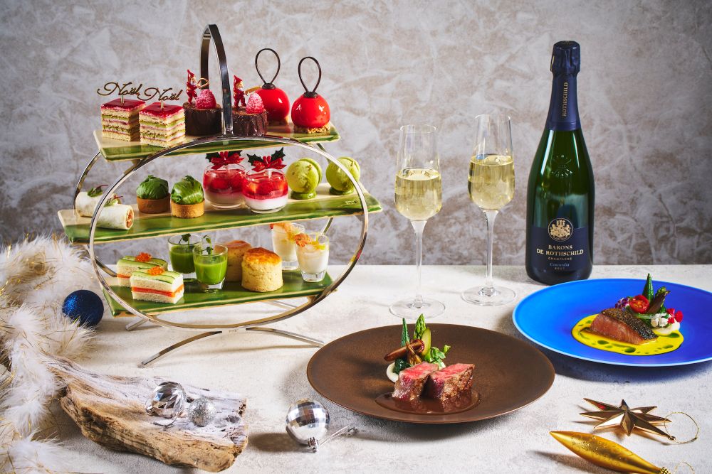 「2025 Xmas オリジナルハイティープラン」税込み7,500円（サービス料含む）