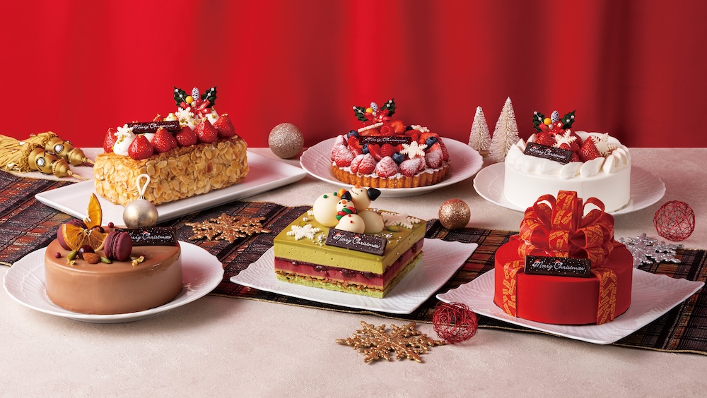 ローズホテル横浜の2025年クリスマスケーキイメージ