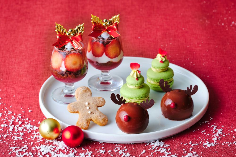 「いちごづくしのクリスマスフェスティブ アフタヌーンティー」イメージ