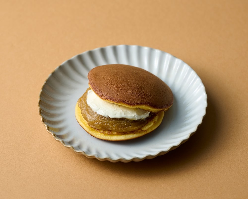 「一心堂」の「一心ふわどらさつまいもあんバタークリーム」1個・357円