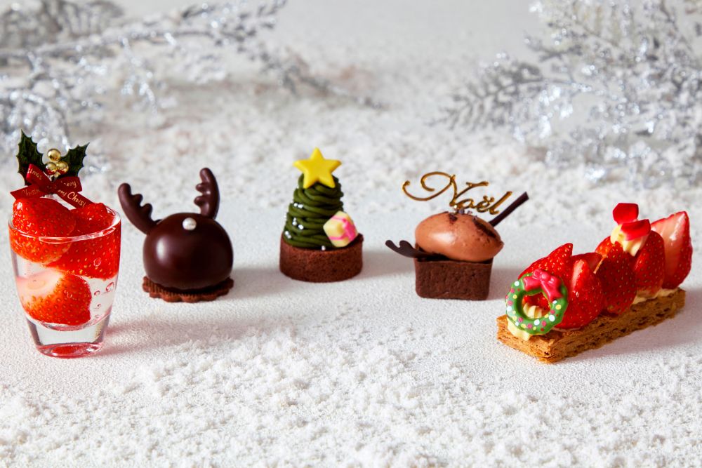 「いちごvsチョコレートアフタヌーンティー」クリスマスバージョンのイメージ