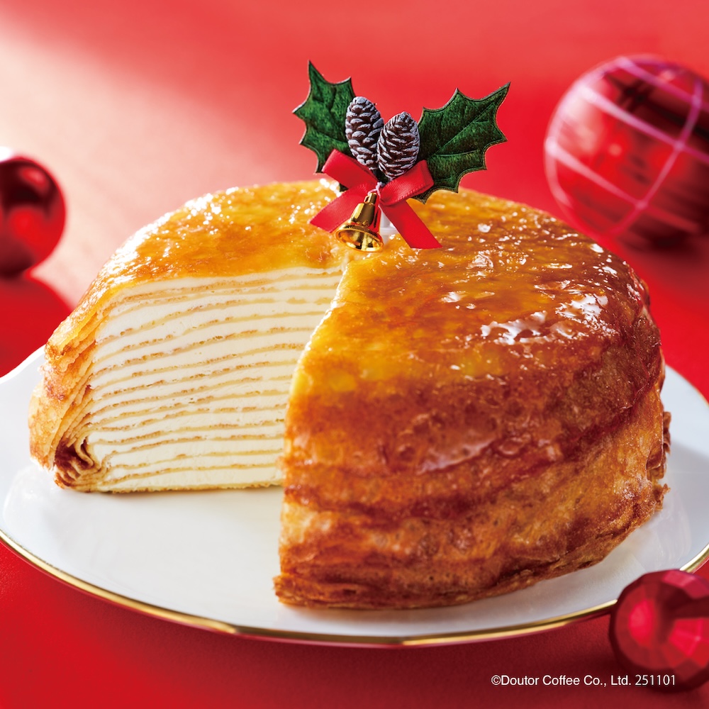 「クリスマスミルクレープ」イメージ