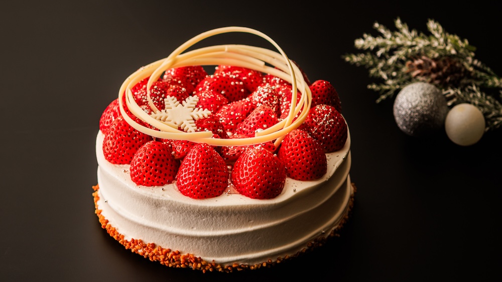 「あまおうのクリスマスショートケーキ」イメージ