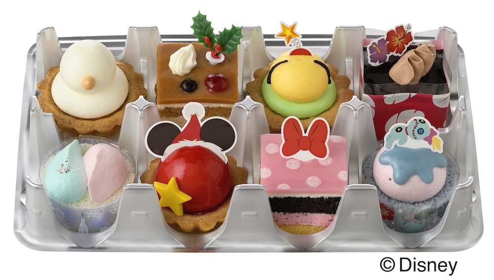 プチケーキアソート 「<ディズニー>クリスマスコレクション(8個入)」イメージ