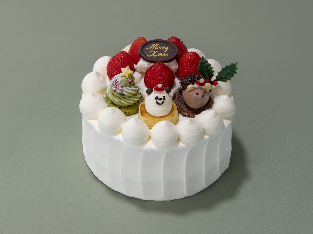 「苺のクリスマスショートケーキ」イメージ