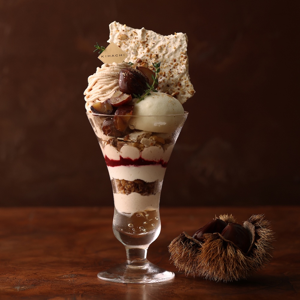 日比谷シャンテ限定「スペシャル モンブランパフェ」税込み2,750円