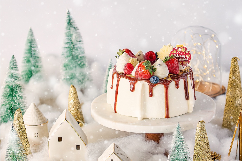 「生キャラメルXmasシフォンケーキ」イメージ