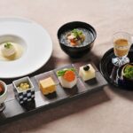 和のアフタヌーンティーセット「Art of Plate 冬うらら」イメージ