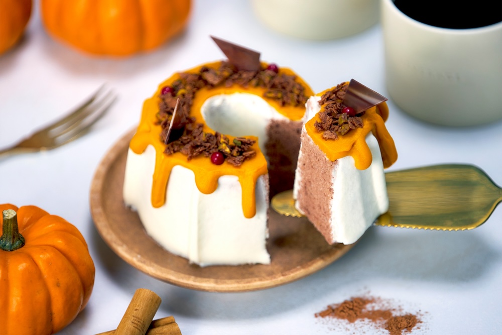 シフォンケーキ「パンプキンショコラ」イメージ