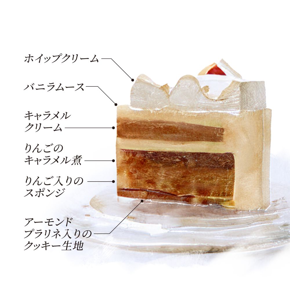 オンラインショップ限定の「タタン・ヴァニーユ・ノエル」税込み5,800円