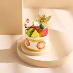 「フリュテリー果坊」の阪急限定・100台限定「7種の果実のクリスマスデコ3号」2,700円
