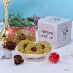 「『シーズナルクッキー/ミッキー&ミニー』Holiday Magic ピスタチオ&クランベリークッキー」6枚入り・税込み1,080円