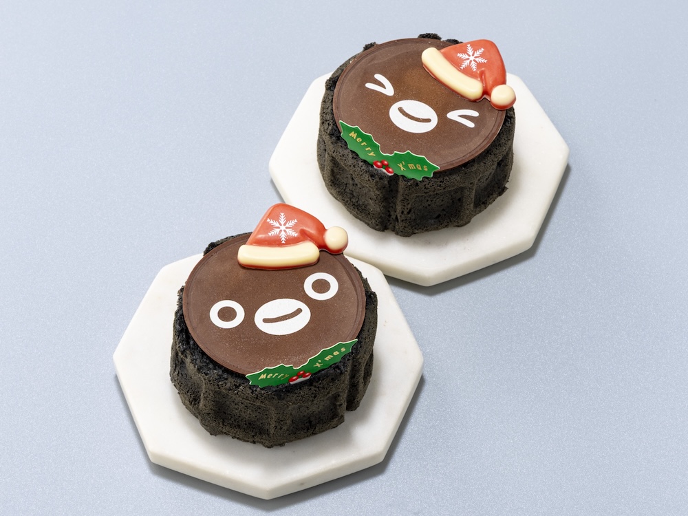 「R.L waffle cake」のグランスタ限定「Suicaのペンギン Xmasワッフルケーキ2個セット」税込み1,620円