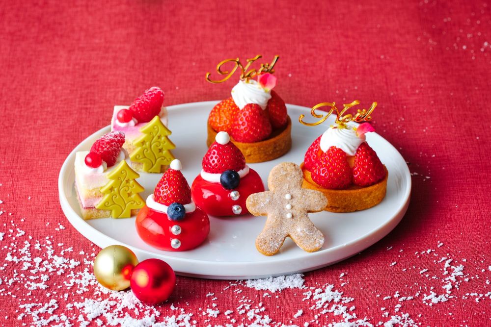 「いちごづくしのクリスマスフェスティブ アフタヌーンティー」イメージ