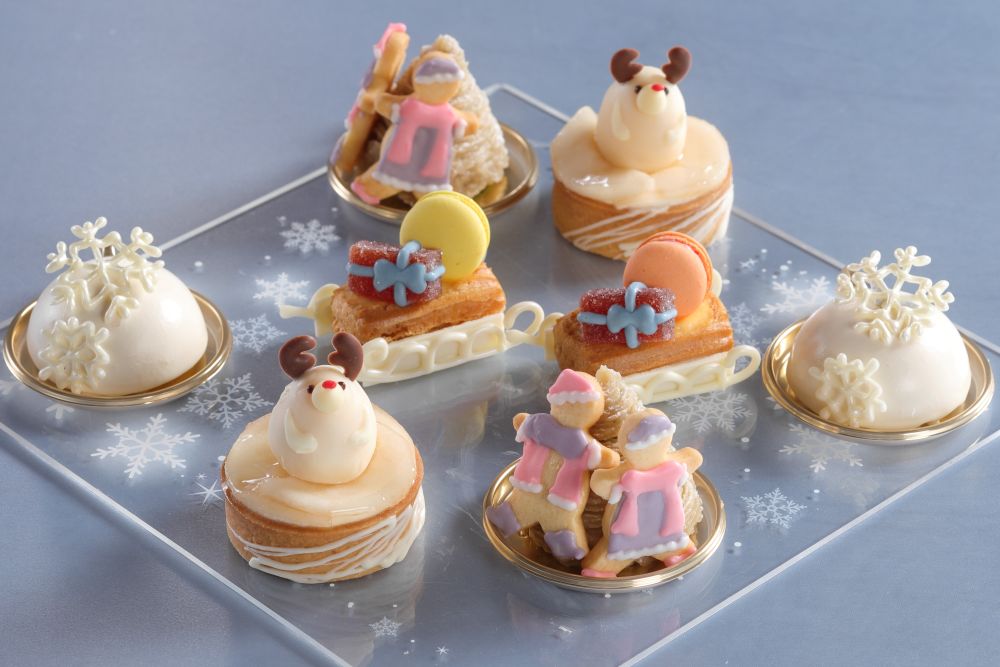 「クリスマス アフタヌーンティー~雪の女王とサンタクロースからの贈り物~」平日・税込み6,000円、土日祝日・税込み6,500円(いずれもサービス料含む)