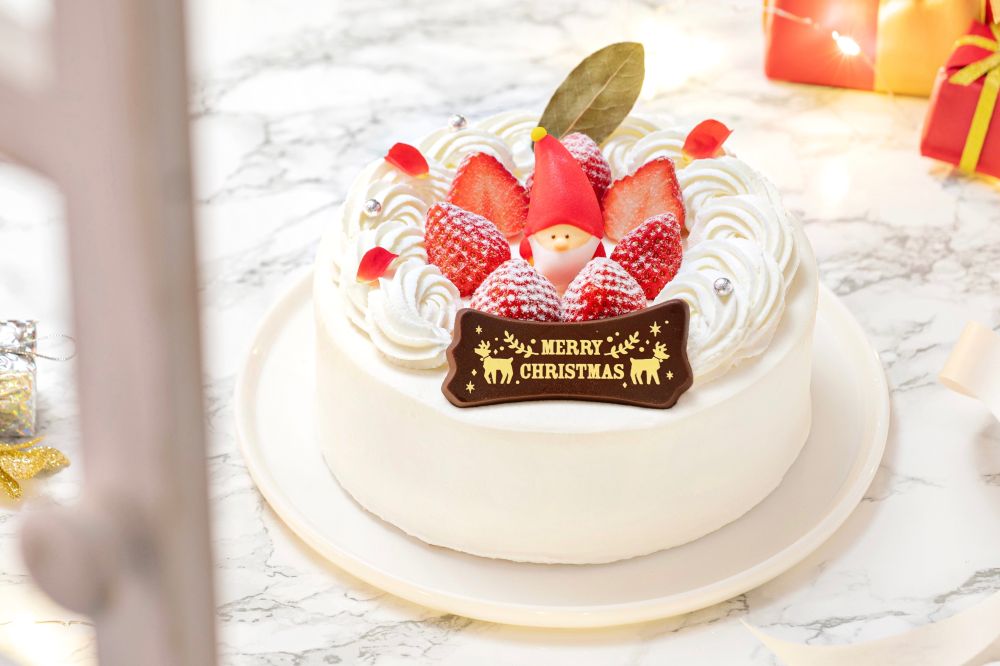 4サイズ展開の「クリスマス 苺のショートケーキ」税込み4,100円から