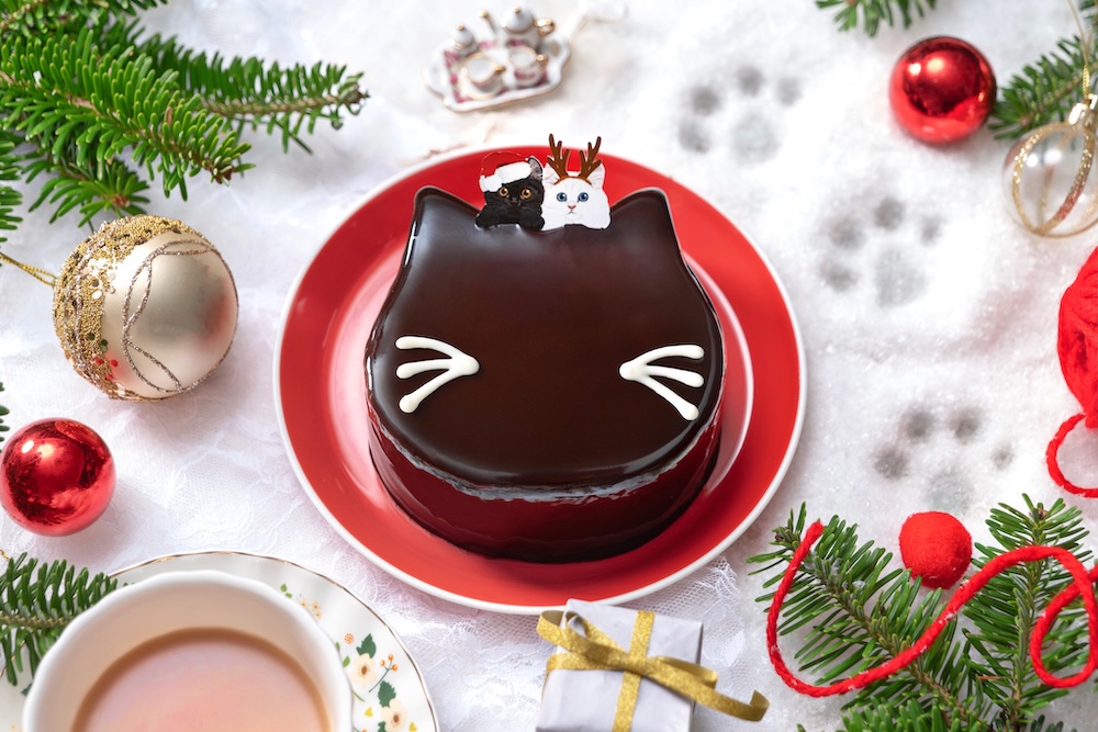 「黒ねこクリスマスケーキ～チョコレート～」税込み3,980円