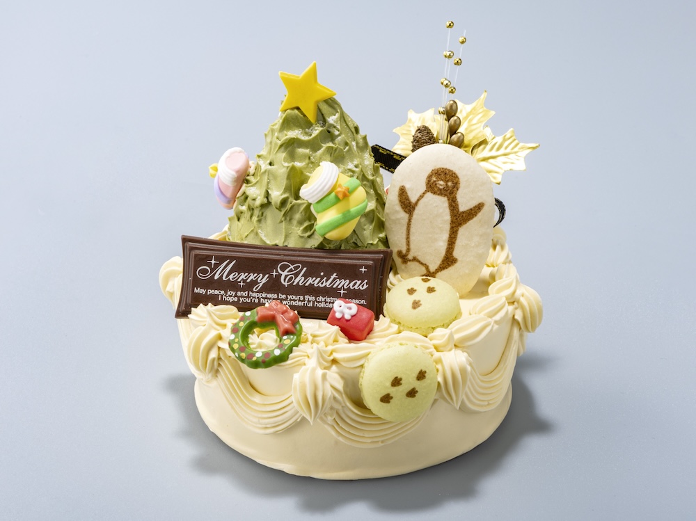 「コロンバン」のグランスタ限定・90台限定「SuicaのペンギンとXmasツリーケーキ」税込み5,400円