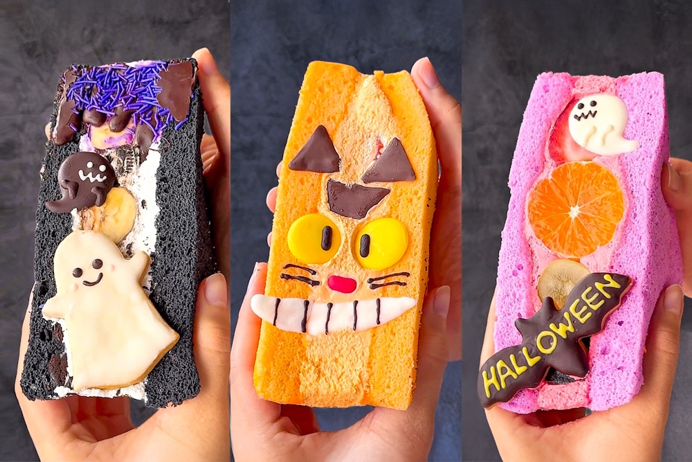 「ハロウィンフルーツサンド」イメージ