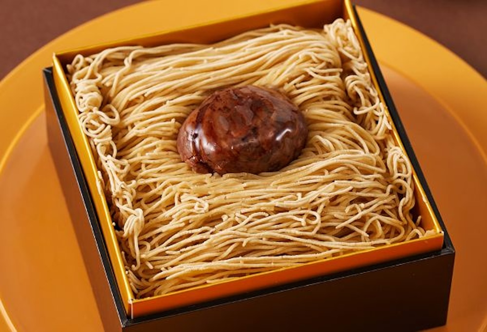「中島大祥堂」の「丹波お重仕立てのモンブラン」税込み2,916円