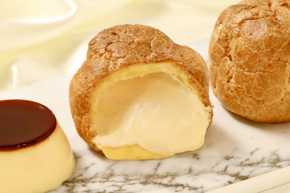 「パステルのシュークリーム~なめらかプリン仕立て~」イメージ