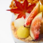 「紅玉 イチジク キャラメル 赤ワインのパフェ」イメージ