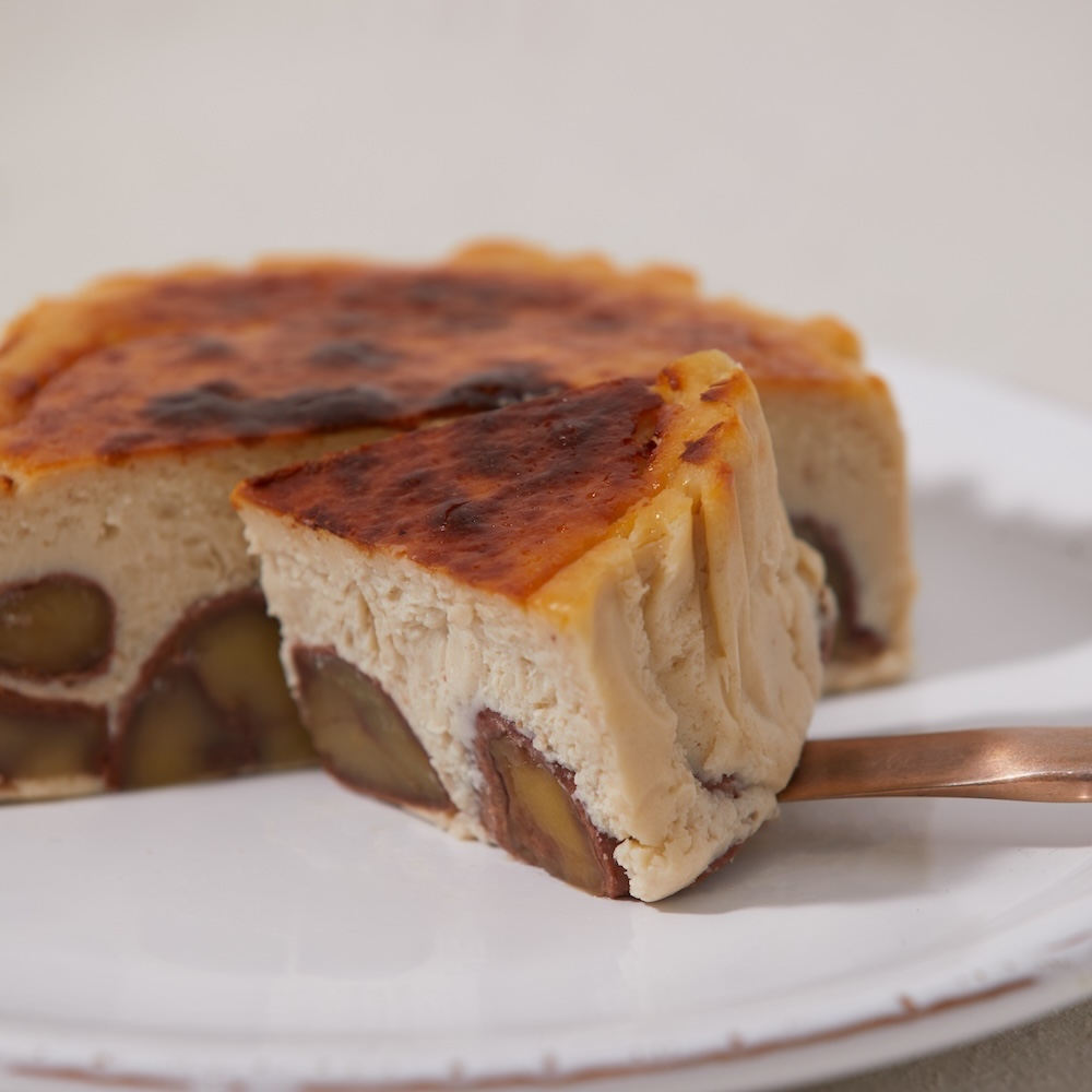 「和栗のバスクチーズケーキ」イメージ