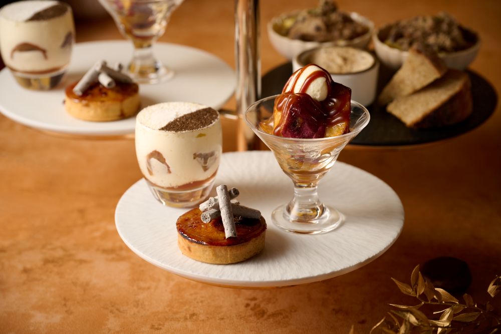 「実りの秋のアフタヌーンティー～芋栗かぼちゃ～」イメージ