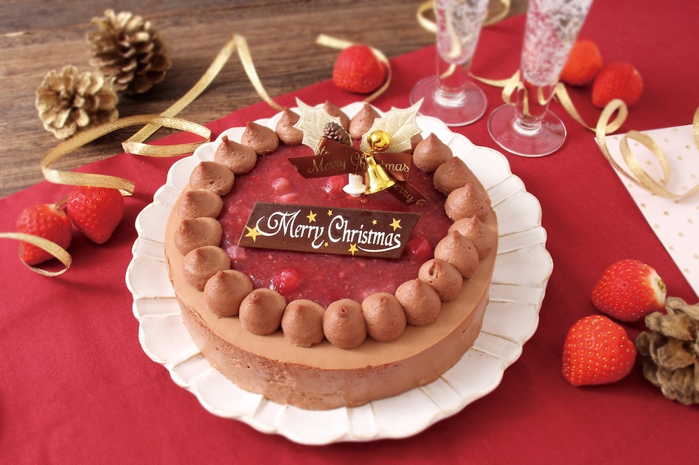 コープ自然派事業連合の2025年クリスマスケーキイメージ