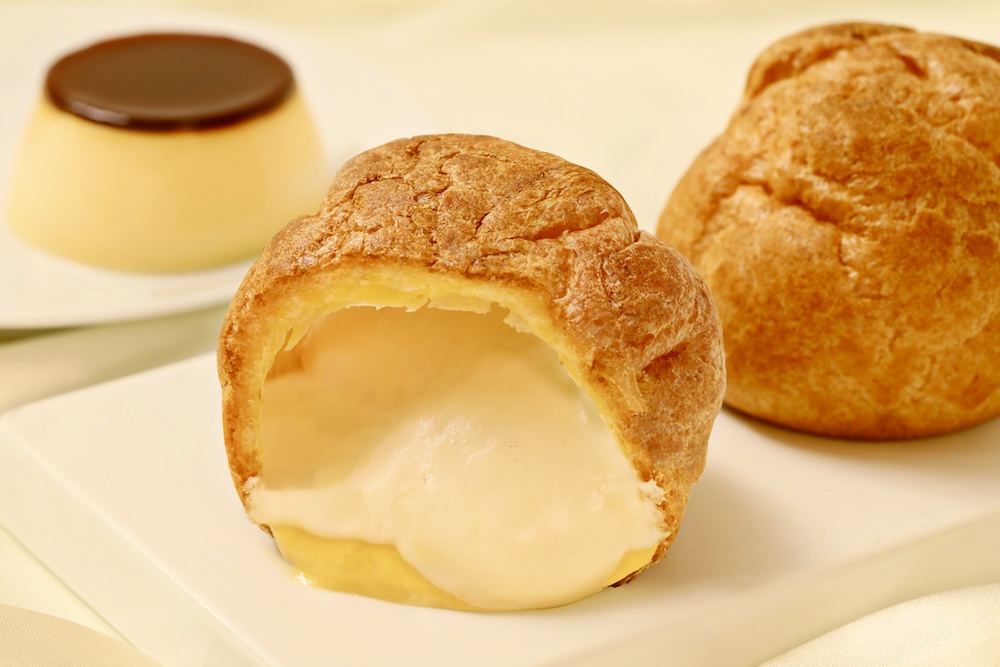 「パステルのシュークリーム～なめらかプリン仕立て～」イメージ