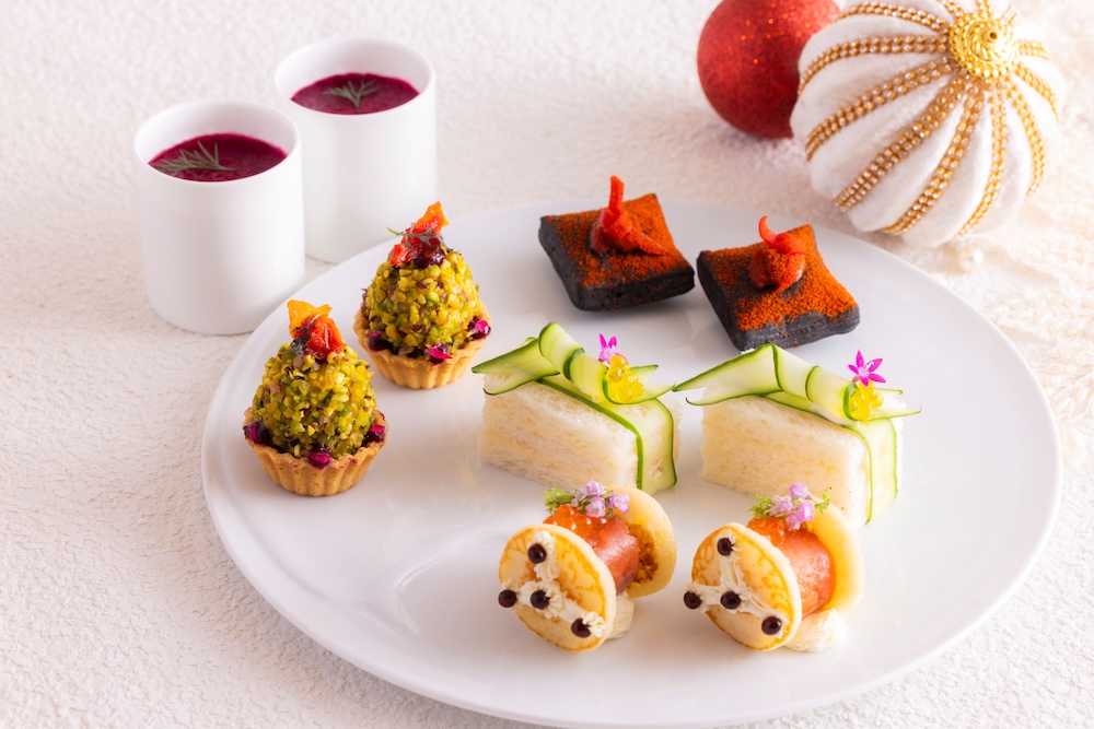 「ホワイト・クリスマス・アフタヌーンティー」イメージ