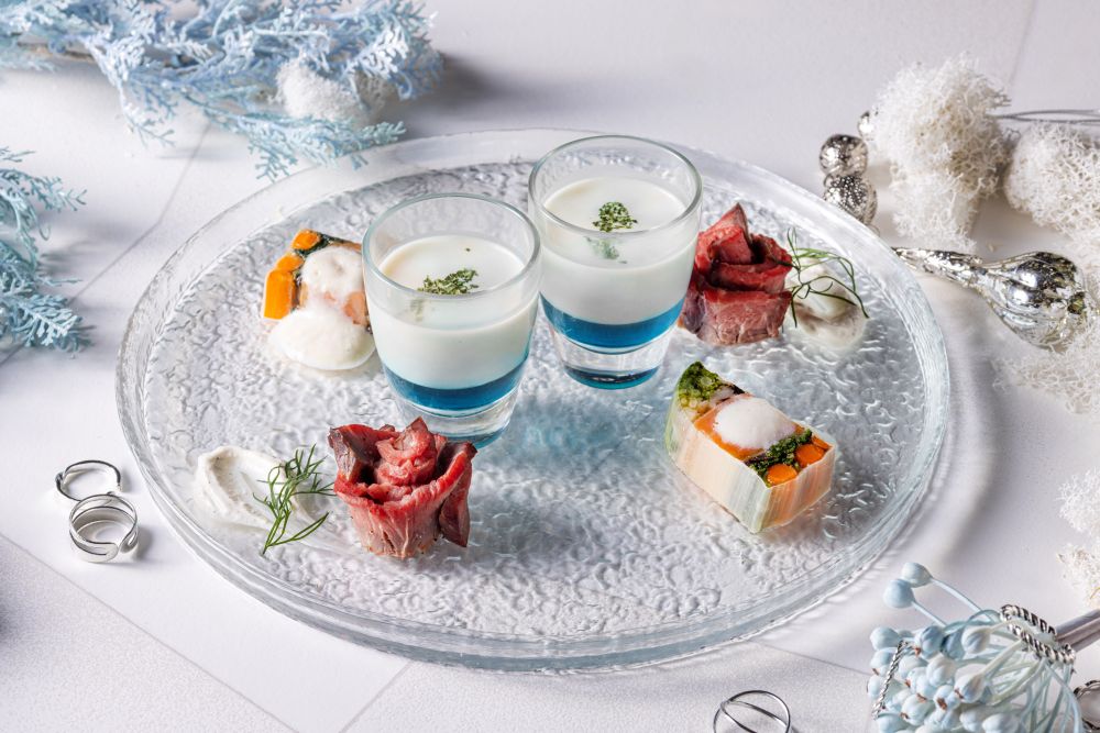 「Jewel Blue クリスマスアフタヌーンティー」イメージ