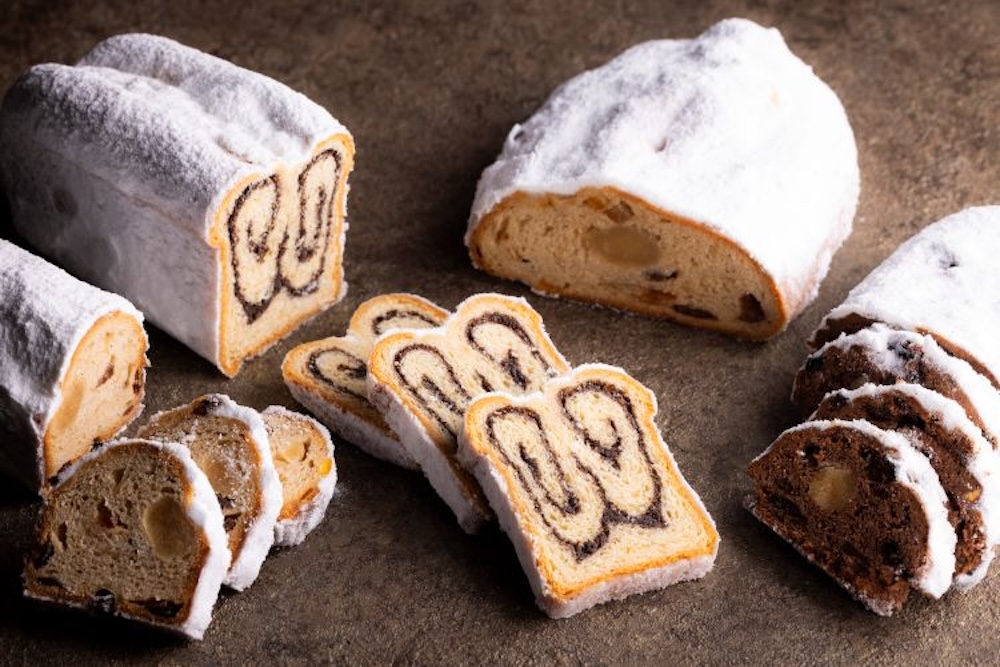 各種シュトーレンのイメージ。税込み1,000円〜