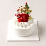 「DADACA」より販売する「クリスマスイチゴ生デコレーションケーキ」税込み3,200円（別途送料）