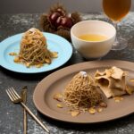 午前限定「食べ比べミニモンブランセット」2,480円