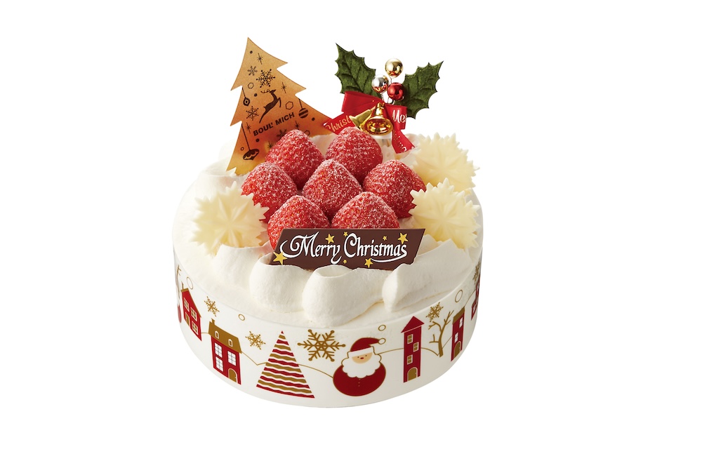 2サイズ展開される「クリスマス・苺ショートケーキ」税込み4,320円〜