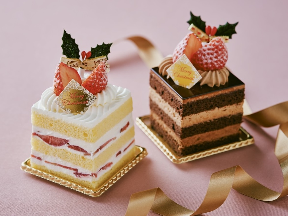 「クリスマスショートケーキ」各・税込み972円