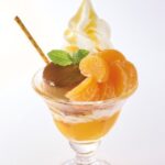 「自家製プリンのジョナサンデー(早生みかん)」税込み769円