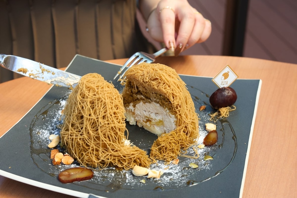 「モンブランくり」イメージ